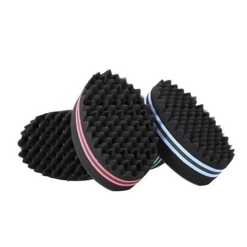 Hair Twist Sponge For Afros Dreadlocks - Black