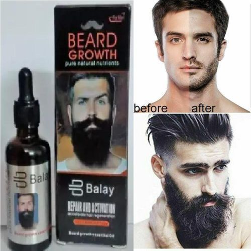Balay Original Beard Growth Oil Hair Loss Growth And Repair - 50ml