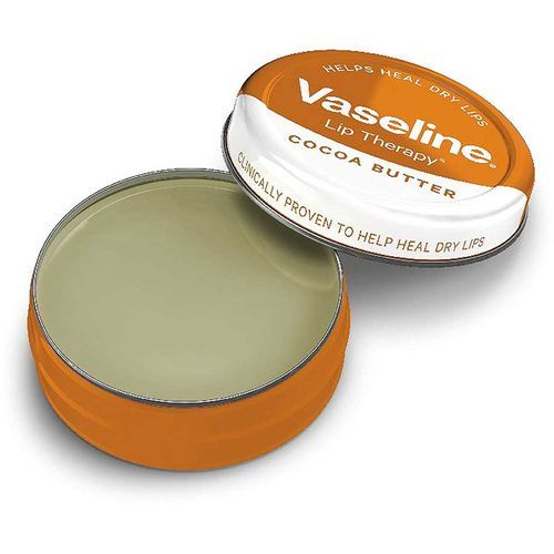 Vaseline Lip Therapy Cocoa Butter - For Soft, Glowing Lips (Heals Dry Lips) 20g