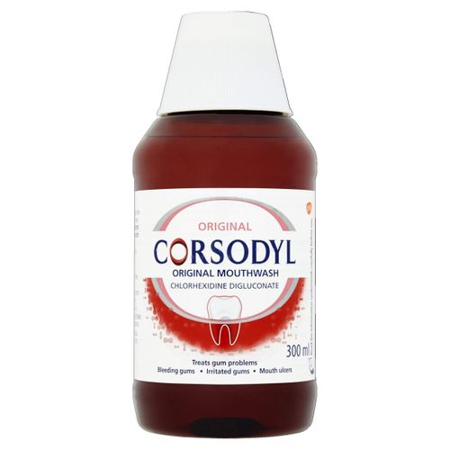 Corsodyl Chlorhexidine Original Mouthwash &ndash; 300ml