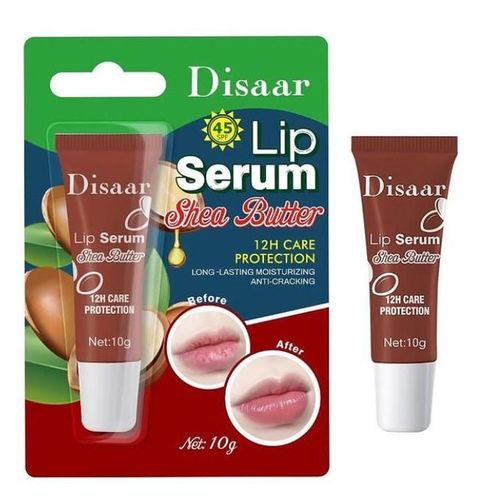 Disaar Lip Serum - Ultimate 12H Care & Protection - Natural Ingredients -Long-Lasting Moisturizing & Sun Protection - Shea Butter