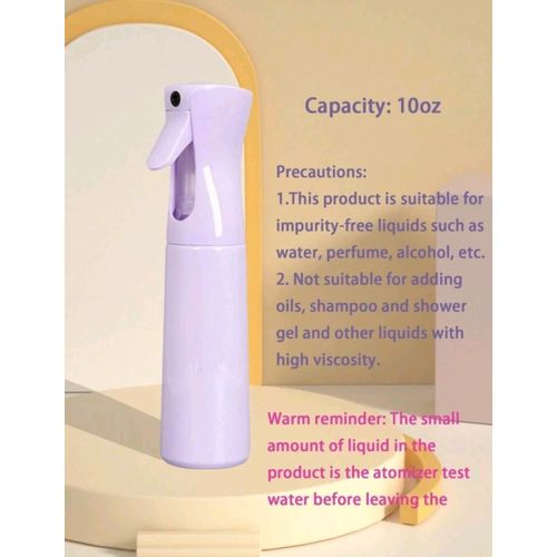 Purple 300ml Mist Spray Bottle Hair Tool.