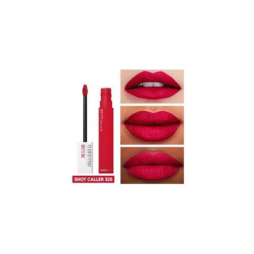 Maybelline New York Shot Caller 325 Matte Hot Red Lipstick 5ml