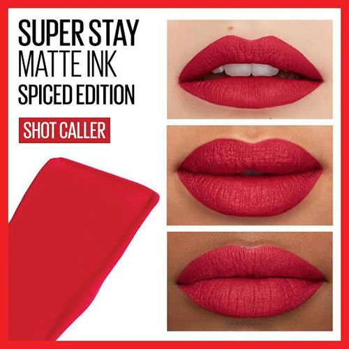 Maybelline New York Shot Caller 325 Matte Hot Red Lipstick 5ml