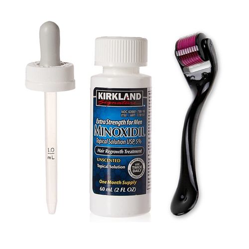 Kirkland Minoxidil 1 Month Kirkland 5% Solution & Derma Roller