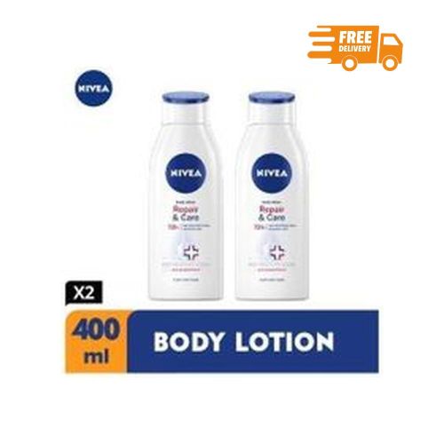 NIVEA Body Lotion Essentials Repair&care 400ml 2PACK