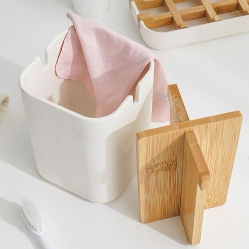 Compartments Electric Toothbrush Holder  Comb Organizer White