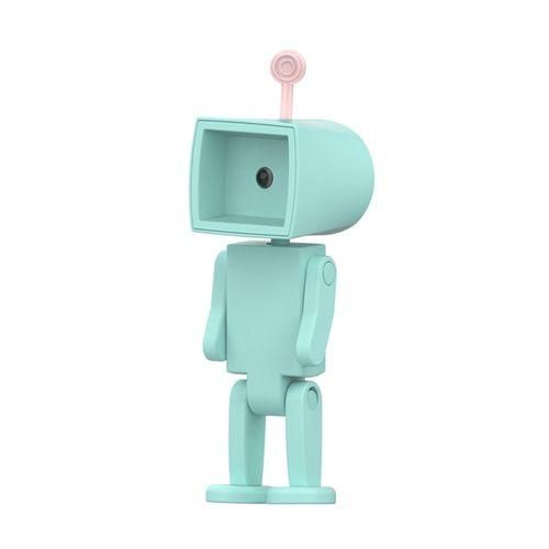 Cartoon Night Light Space Explorer Led Night Light Mini Desk for Room Blue