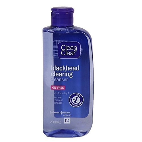 Clean & Clear Blackhead Clearing Cleanser, 200ml