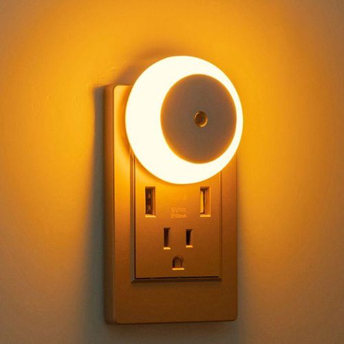 Night Light Intelligent Light Control Sensor Bedside Lamp