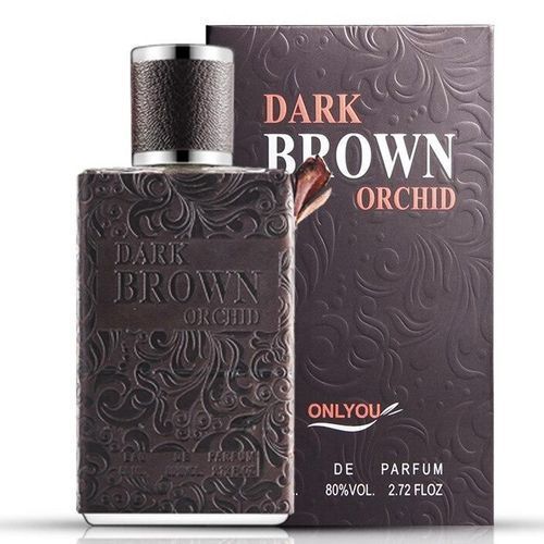 Onlyou Dark Brown Orchid Men's Perfume - 80ml