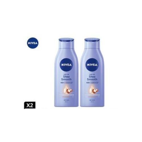 NIVEA Body Lotion Essentials Shea Smooth Milk 100ml 2PACK