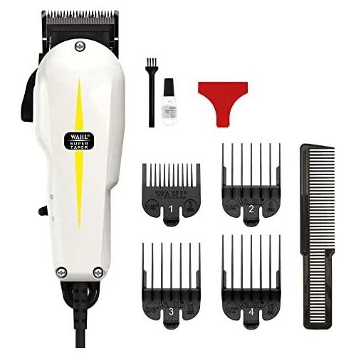 Wahl Super Taper Clipper Electric Shaver - Black,White