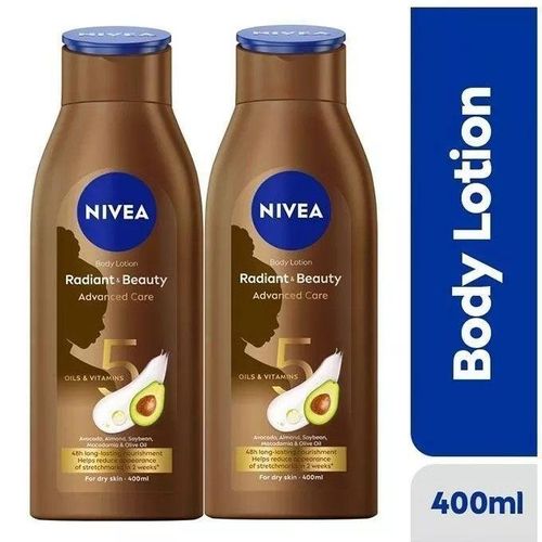 NIVEA Body Lotion African Beauty Nourising 400ml 2PACK