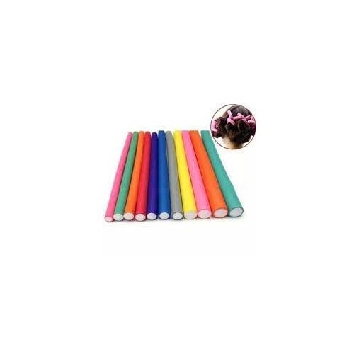 20 Pieces Flexible Twist Foam Hair Rollers Self-locking Foam - Multicolor