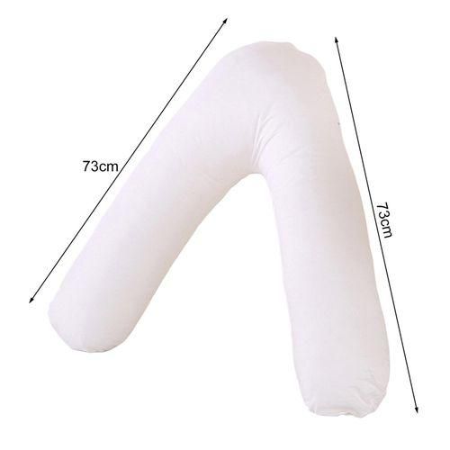 Pregnancy Pillow Flexible Pregnancy Pillow White