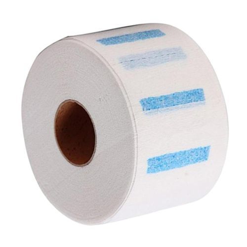 Neck Roll Paper Pro Haircut Collar Beauty Salon Hairstyling- White