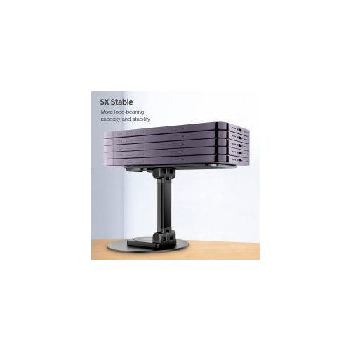 MK59 Rotating Stable and Antiskid wide compatibility foldable Desktop Holder For Mobile and Tablet- Multicolor