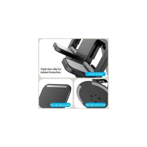 MK59 Rotating Stable and Antiskid wide compatibility foldable Desktop Holder For Mobile and Tablet- Multicolor