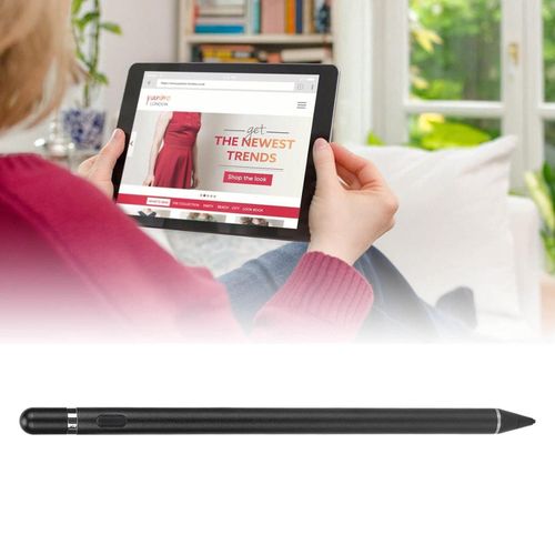 Capacitive Stylus, Touch Screen Pen Comfortable 5V 0.2A Input Easy to Operate Copper Tip for Smartphones- Multicolor