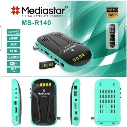 MS-R140 Forever Tv Digital Satellite Receiver HD- Multicolor