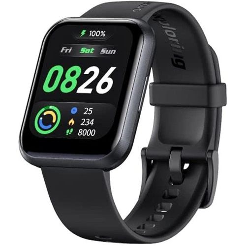Dark Chrome Watch 2 Pro OSW-32 BT Call Quickly Reply Health Monitor Smart Watch Black, USB