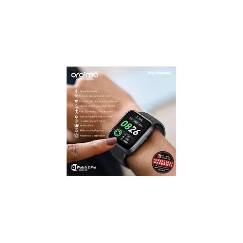 Dark Chrome Watch 2 Pro OSW-32 BT Call Quickly Reply Health Monitor Smart Watch Black, USB