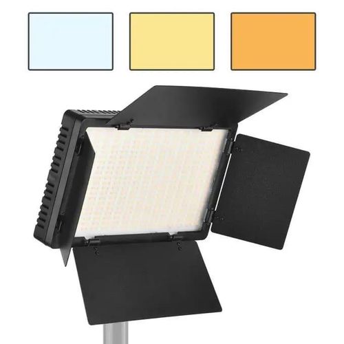 Professional Photo & Video Led Pro Light Kit Varicolor 800-Bulb LED Mountable Video Light With Remote Control Power Adapter For Tiktok Film Videography And Photography Shooting- Multicolor