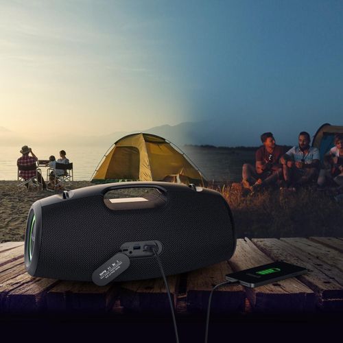 Portable Rechargable Bluetooth Speakers, S78 120W Speakers IP67 Waterproof Outdoor Wireless Speaker with Big Battery,EQ,Stereo,Party, Beach Wireless Speaker Subwoofer