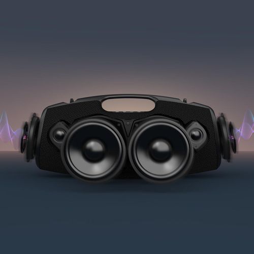Portable Rechargable Bluetooth Speakers, S78 120W Speakers IP67 Waterproof Outdoor Wireless Speaker with Big Battery,EQ,Stereo,Party, Beach Wireless Speaker Subwoofer