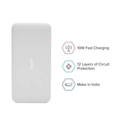 Lithiumpolymer 10000 Mah Fast Charging Slim Power Bank (Black, 10W Fast Charging, Dual Ports