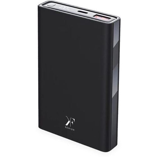 Senior 10000mAh Fast Wireless Charging Ultra Power Bank Strong Metal Mobile Stand, 22.5W Wired PW-520 Wireless For All Phones & Above, Android & Qi Enabled Devices-Multicolor