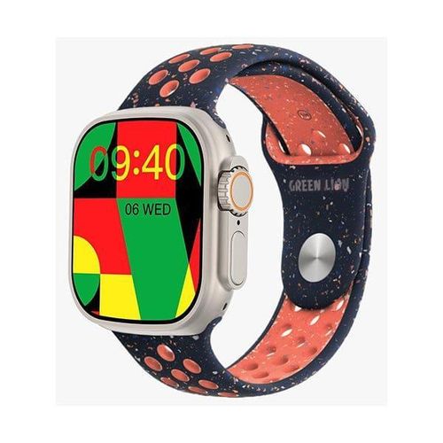 Ultra Active Smart Watch (Midnight Sky Nike Sport+ Nylon) with 10 days standby, Bluetooth 5.0 and Double Tap Function- Multicolor