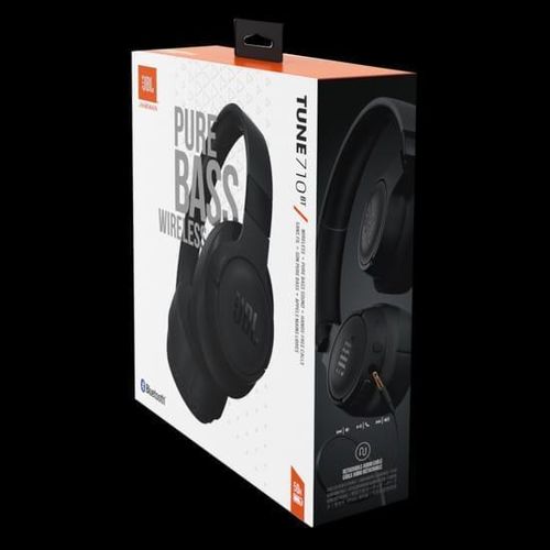 Tune 710BT Wireless Over-Ear - Bluetooth Headphones with Microphone, 50H Battery, Hands-Free Calls, Portable- Multicolor