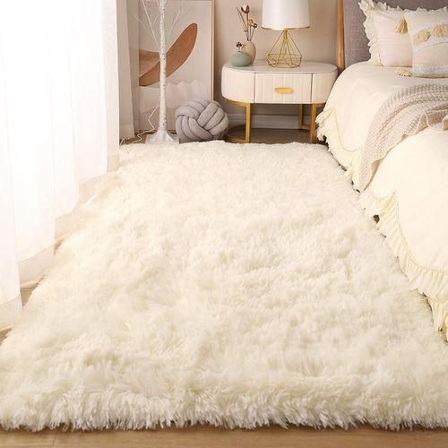 Nordic ins plush home living sofa room silk wool girl bedroom bedside carpet