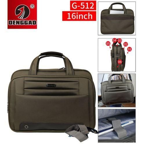 16 Inch, Laptop Briefcase Business Office Bag Water Resistant Durable Shoulder Messenger Bag- Multi-colour.