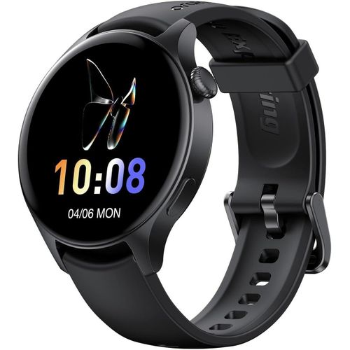 ER- OSW42 Smart Watch 1.43" Amoled IP68 Smart Watch with Bluetooth Calling Features- Black
