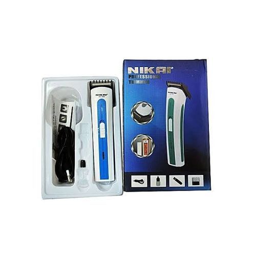 Nikai Premium Rechargeable Beard Clipper /Trimmer - White