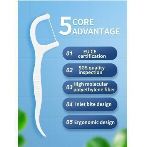 Dental Floss Picks Toothpicks Tooth Cleaning Oral Care Tool