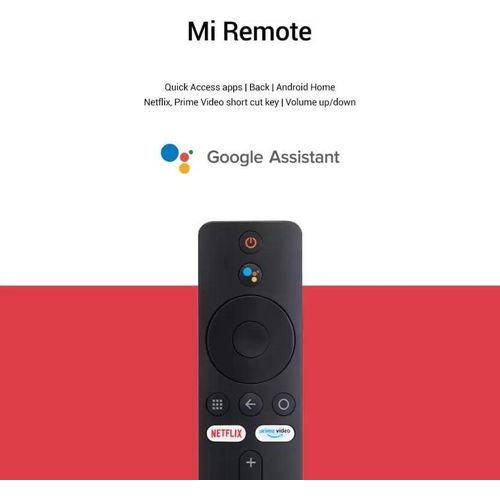 Mi TV Official US Version 1GB RAM +8GB ROM, Portable Streaming Media Player HD Playback 1080P HDR Netflix Quad Core 64 Bit Android TV 9.0, Bluetooth Remote with Google Assistant -Black
