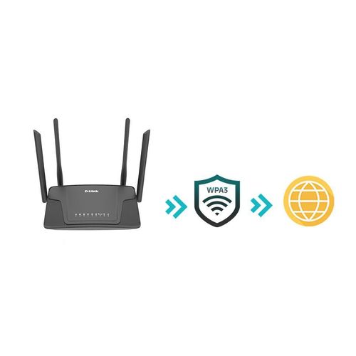 DWR-M930 N300 4G LTE Hotspot Router- Black