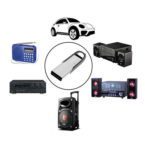 Bluetooth Wireless Audio Receiver Adapter With Microphone ET-M73, USB- Silver