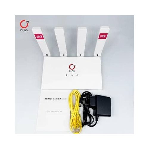 MC50 dual band antenna 2.4G CAT4 CPE wifi sim card router 4G LTE wi-fi modem wireless routers- White