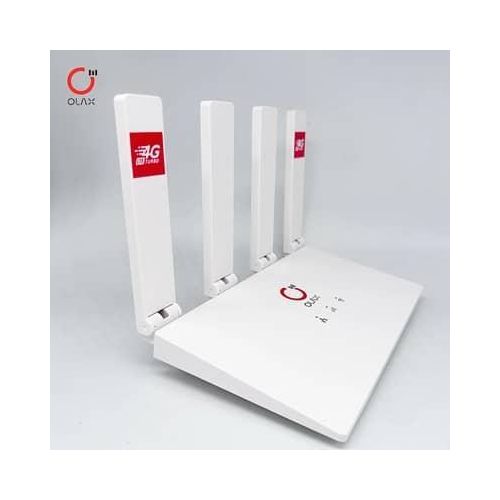 MC50 dual band antenna 2.4G CAT4 CPE wifi sim card router 4G LTE wi-fi modem wireless routers- White