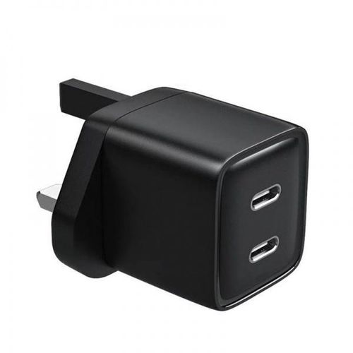 AD-30 Charger Adapter  Fast Charging PRO Max Plug Dual Type-C Wall Charger for iPhone- Multicolor