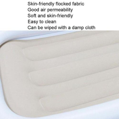 Outdoor Travel Baby Inflatable Bed Gray+Inflator