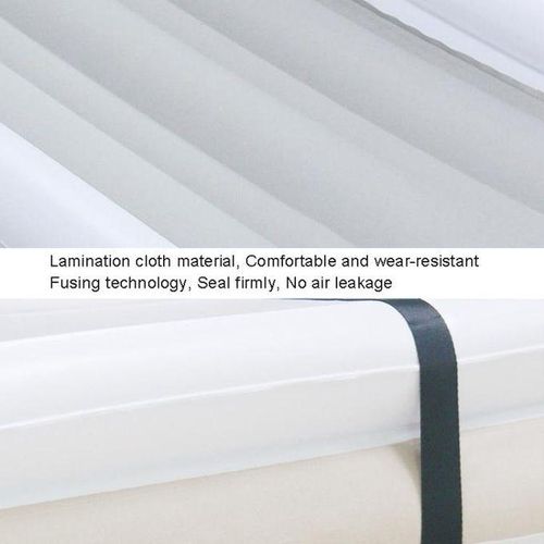 Outdoor Travel Baby Inflatable Bed Gray+Inflator