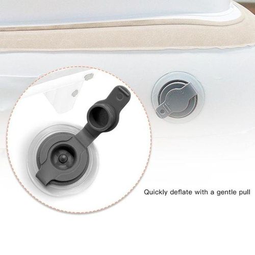 Outdoor Travel Baby Inflatable Bed Gray+Inflator