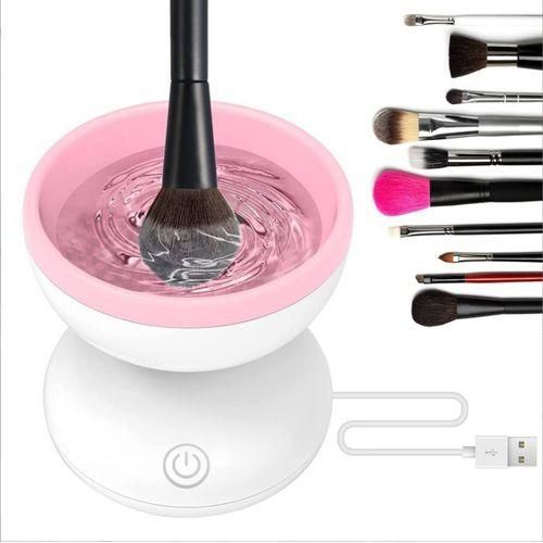 Electric Makeup Brush Cleaner Machine Automatic USB Cosmetic Brush Cleaner Tools