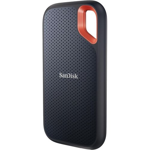 San Disk 2TB Extreme Portable SSD - Up to 1050MB/s, USB-C, USB 3.2 Gen 2, IP65 Water and dust Resistance, Updated Firmware, Sky Blue - External Solid State Drive - SDSSDE61-2T00-G25B - Multicolor